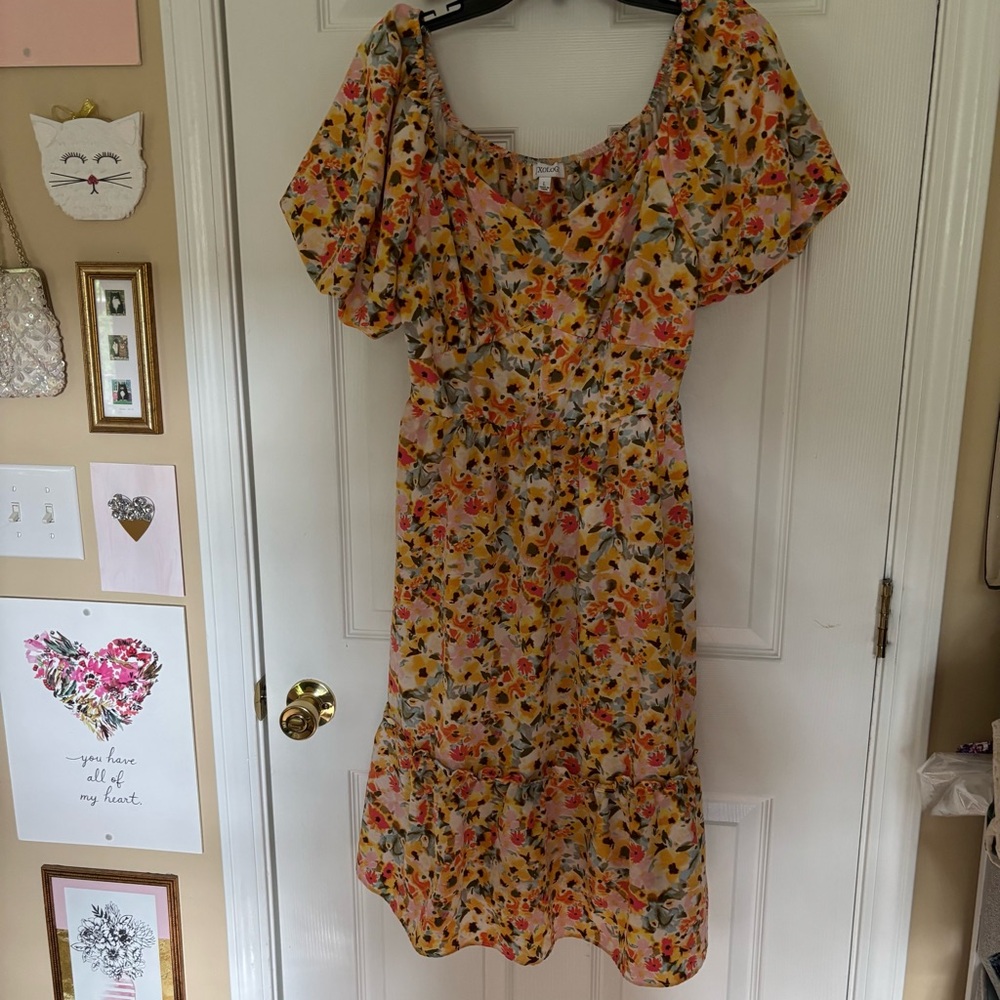 Luxology Multicolor Floral Dress